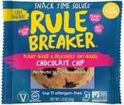 Rule Breaker Vegan & Gluten Free Cookies | Chocolate Chip | Plant-Based, Dairy, Nut, Soy, Allergen Free | Soft-Baked, Great School Snacks for Kids & Adults, Individually Wrapped (Pack of 24)