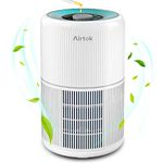 AIRTOK Air Purifiers for Bedroom Home, H13 True HEPA Air Filter for Smoke, Dust, Odors, Pollen, Pet Dander 99.97% Removal, Air Purifiers Large Room with Fragrance Sponge, White?