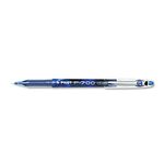 PILOT Precise P-700 Gel Ink Rolling Ball Stick Pens, Fine Point, Blue Ink,