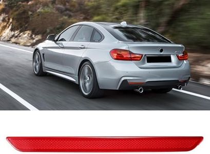 BINB ROAD Rear Left Bumper Reflector Light LED Driver Side Red Trim 63147847233 Compatible with BMW 428i 428ix 430i 430ix 435i 435ix 440i 440ix F32 F33 F36 2012-2019