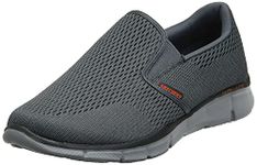 Skechers Men's Equalizer - Double Play, Charcoal/Orange, Size 11.5, Equalizer Charcoal/Orange, 11.5