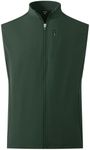 M MAELREG Golf Vest For Men Dry Fit Performance Warm Water-Resistant Golf Running Hiking Spring Fall Fishing Vest