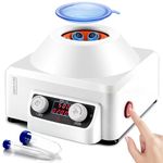 Mxmoonant Centrifuge Machine LCD Display Digital Desktop Electric Centrifuges, with Time & Speed Adjustable, 10Ml*6 Rotors for Lab School Science Plasma Research (900-1-Plus)