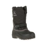 Kamik Boy's WATERBUG5 Boots, Black/Charcoal, 7 M US Big Kid