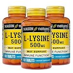 MASON NATURAL L-Lysine 500 mg with 