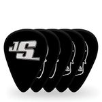 Planet Waves 1CBK2-10JS Joe Satriani Sign Guitar Pick (Black)