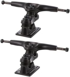 Gullwing Sector 9 Sidewinder II Longboard Skateboard Double Kingpin Trucks, Black, 159mm Hanger 9" Axle (Set of 2)