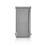 Leviton DSKIT-0NG Decora Slide Dimmer Switch and Fan Speed Control Faceplate, no locator light, Gray