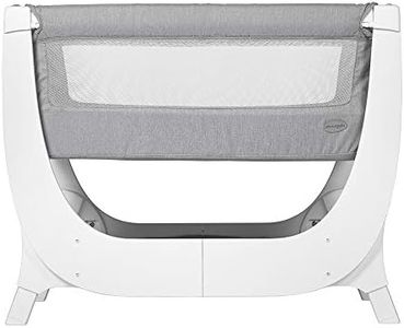 Shnuggle Air Bedside Crib, Dove Grey