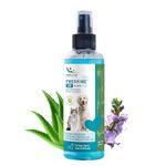 Natural Remedies Fresh Me Up Bloom Mild Waterless Spray Cleanser for Dogs, Cats and Pups of All Breeds, Deep Cleans, Deodorises & Hydrates, Daily Use, Lick Safe, Natural and Safe, 160 ml (Pack of 1)