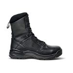 5.11 Men's ATAC 2.0 8" Military Tactical Boot, Style 12391, Black, Black, 10.5