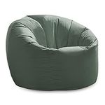 X-L Beanbag Chair Olive Water resistant Bean bags for indoor and Outdoor Use make Great Garden Seats