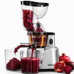 Libra Cold Press Whole Slow Juicer for Home- LMXQ Cold Press Technology | High Yield | Preserves Vitamins and Nutrition | 5 Years Motor Warranty | Ideal Machine for Fruits, Vegetables and Nut Milk