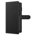 Fintie Checkbook Cover for Personal Checkbook, RFID Blocking Big Capacity Standard Register Duplicate Checks with Pen Holder, Cards Slots, Black