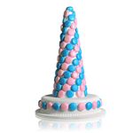 OM KRAFT Styrofoam Pyramids/Cone/Macaron Dummy for Your Floral Decoration/Sides of Cakes (Size- 15x 6 inch)