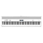 Roland FP-60X | Pro Performance 88-Note Digital Piano | Built-In Powerful Amplifier & Custom Stereo Speakers | Onboard Sound Customization | Curated Tones & FX | Bluetooth & MIDI Connectivity | White