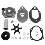 NorthBoat 47-812966A11 Water Pump Impeller Kit with 47-19453T Impeller for Mercury Mariner Force Outboards 30 40 50 60 70 HP Boat Motor 47-812966A12