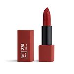 3INA MAKEUP - The Lipstick 270 - Dark Red Lipstick with Vitamin E & Shea Butter - Long Lasting Matte Creamy Lip Colour