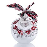 dragonfly perfume bottle 11-19, Red