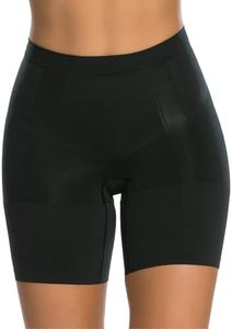 SPANX SPANXsculpt OnCore Mid-Thigh Short - Powerful Sculpting Body Shaper - Level 4 Compression - Comfortable Shapewear for Women - Very Black - X-Large