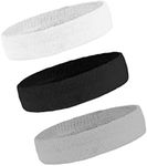 OutdoorEssentials Sweat Bands Headbands Men - Sweatbands for Women - Sports Headband - Sweat Absorbing Headband - Multipack Sweat Head Bands