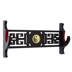 FOXSMZZ Sword Holder Japanese Velvet Padded Katana Stand Samurai Display Rack Support All Tanto Swords (Tai Chi-1)