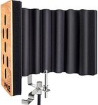 Wood Microphone Isolation Shield - 