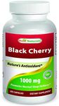 Best Naturals Black Cherry 1000 Mg Capsule, 180 Count