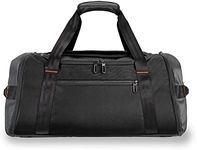 Briggs & Riley Duffle Bag, Black, One Size, Woven Nylon Combined with Coated Fabric