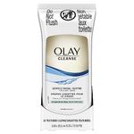 OLAY Wet Cleansing Cloths Gentle Clean, Sensitive/Fragrance-Free 30 Ea (Pack of 2)