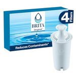 Brita 42432 Pitcher Replacement Filters, 4-Pack