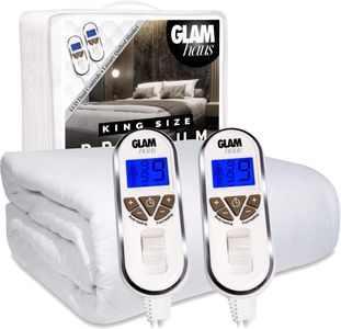 GlamHaus King Size Electric Blanket – Soft Heated Bed Cover