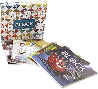 Missouri Star 2021 BLOCK Magazine Collector's Box Set with 6 Quilt Magazines