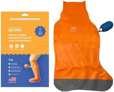 DryPro Waterproof Vacuum Sealed Half Leg Cast Cover, Large