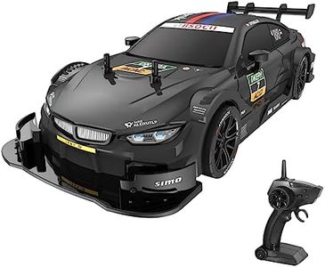 GoolRC RC Drift Car, 1:16 Scale Remote Control Car, 4WD 40KM/H High Speed RC Racing Car, 2.4GHz Electric Sport Driftings with Headlight, Drifting Tires and Racing Tires for Adults (Black)