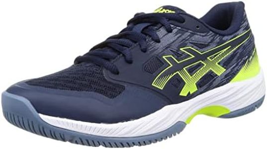 ASICS Mens GEL-COURT HUNTER 3 Midnight/Hazard Green Indoor Sports Shoes - 9 UK (1071A088.400)