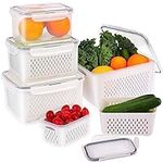 Moretoes 5pcs Fruit Containers for 