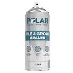 Polar Tile & Grout Sealer Clear Spray - 400ml - Instantly Waterproofs and Protects Floor Tile on Bathroom, Shower & Kitchen Tiles, Stone Masonry - For Interior & Exterior Surfaces