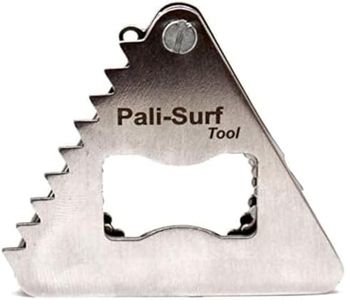 Ultimate Surfer Gift | Surf Keychain Multi Tool | Fin Key | Wax Comb | Wax Scraper | Bottle Opener | Screwdrivers