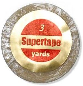 Supertape 3/4" X 3 Yard Roll Tape Non Glare Lace Wig By True Tape