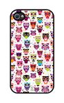 iZERCASE Owls rubber iphone 4 case - Fits iphone 4 & iphone 4s