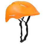 Strauss GlideX Cycling Helmet | Lightweight with Good Ventilation | Multi-Sport Helmet for Mountain, Road Biking & Skating | EPS Foam Lining | Ideal for Adults with 15+ Age (Orange)