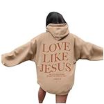 Love Like Jesus Hoodies For Teen Gi