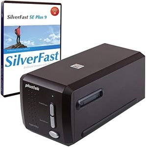 Plustek OpticFilm 8300i SE - 35mm Negative Film Stripe & Slide Scanner with 38% scan Speed Increase, Bundle SilverFast SE Plus 9 + QuickScan Plus, Support Mac and Windows.
