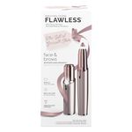 Finishing Touch Flawless Gift Set, Face & Brows Hair Remover, Blush