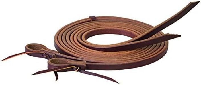 Weaver Leather unisex adult Split horse reins, Golden Chestnut, 5 8 x US