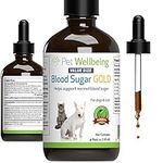 Pet Wellbeing - Blood Sugar Gold Dogs - Natural Support Healthy Blood Sugar Levels in Canines - 4oz (118ml)