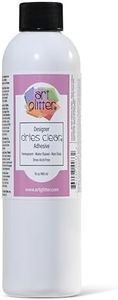Art Institute Glitter Designer Dries Clear Craft Glue, 16oz Refill Bottle