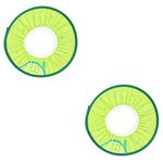 Toyvian Baby Bathing Protection Cap Baby Shower Cap 2pcs Baby Shampoo Cap Baby Bath Visor Hat for Baby Bath Hat Shower Hat The Circle Shower Cap Pp Green For Baby Shampoo Shield