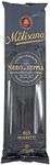 la Molisana Spaghetti al Nero di Seppia - Premium Black Squid Ink imported italian Pasta 1.1 lb 500 gr